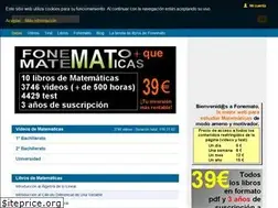 Sites similar to matematicasbachiller.com