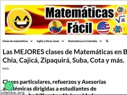 Sites similar to matematicasfacil.com