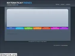 Sites similar to matematicaytrenes.cl