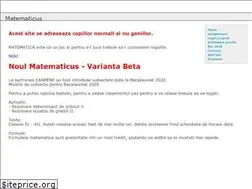 Sites similar to matematicus.net
