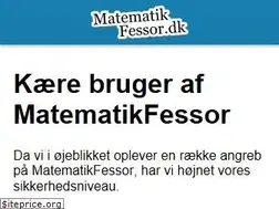 Sites similar to matematikfessor.dk