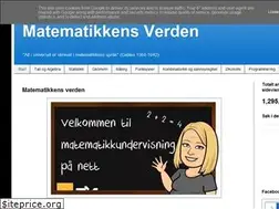 Sites similar to matematikkensverden.no