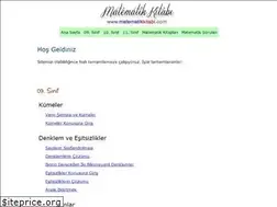 Sites similar to matematikkitabi.com