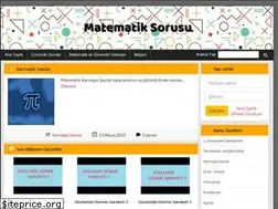 Sites similar to matematiksorusu.net