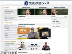 Sites similar to matematiques.com.br