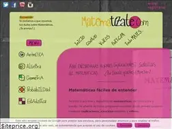 Sites similar to matematizate.com