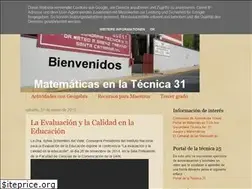 Sites similar to matemsectec31.blogspot.com