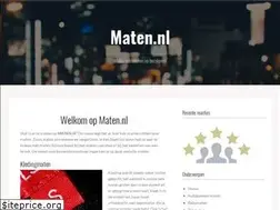Sites similar to maten.nl