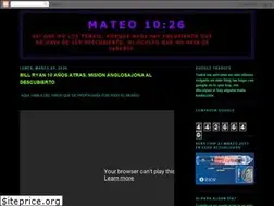 Sites similar to mateo1026.blogspot.com