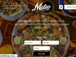 Sites similar to mateotapas.com
