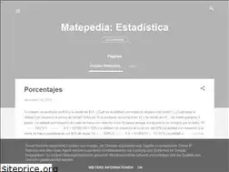 Sites similar to matepedia-estadistica.blogspot.com