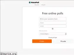 Sites similar to matepoll.com