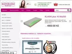 Sites similar to materasso-matrace.cz