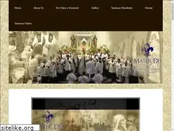 Sites similar to materdeiseminary.org