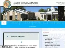 Sites similar to materecclesiae.org