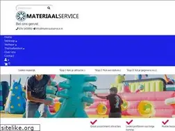 Sites similar to materiaalservice.nl