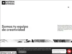 Sites similar to materiaefimera.com