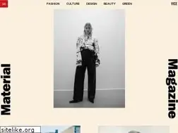 Sites similar to material-magazine.com