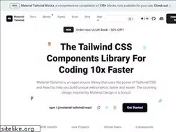 Sites similar to material-tailwind.com