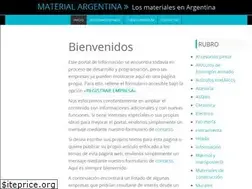 Sites similar to materialargentina.com