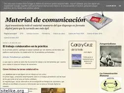 Sites similar to materialdecomunicacion.blogspot.com