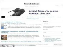 Sites similar to materialedeistorie.com
