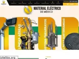 Sites similar to materialelectrico.mx