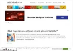 Sites similar to materialesde.com
