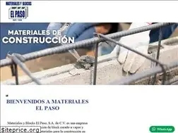 Sites similar to materialeselpaso.com