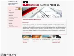 Sites similar to materialesnavarro.es