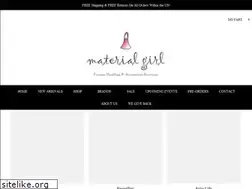 Sites similar to materialgirlhandbags.com