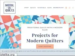 Sites similar to materialgirlquilts.com