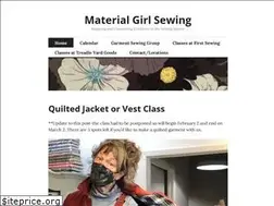 Sites similar to materialgirlsewing.com