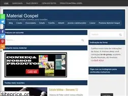 Sites similar to materialgospel.com.br
