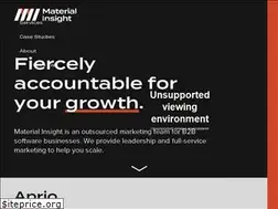 Sites similar to materialinsight.com