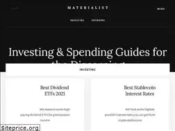 Sites similar to materialist.co.uk