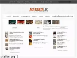 Sites similar to materialix.ru