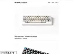 Sites similar to materialjournal.com