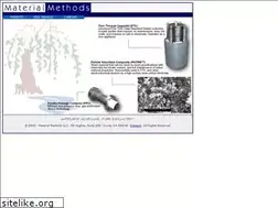 Sites similar to materialmethods.com