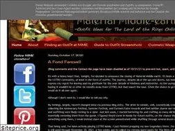 Sites similar to materialmiddleearth.blogspot.com