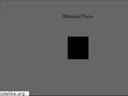 Sites similar to materialpress.com