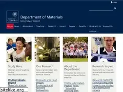 Sites similar to materials.ox.ac.uk