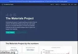 Sites similar to materialsproject.org