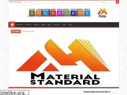 Sites similar to materialstandard.com