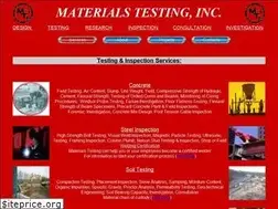 Sites similar to materialstestinginc.com