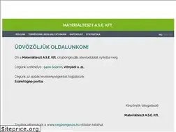 Sites similar to materialteszt-c.cegbongeszo.hu