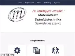 Sites similar to materialteszt.net
