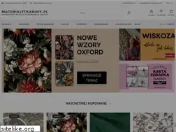 Sites similar to materialytkaniny.pl