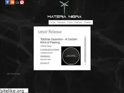 Sites similar to materianigra.com