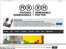 Sites similar to materiarinnovabile.it
